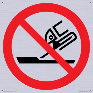 Prohibition: Do not use for face grinding